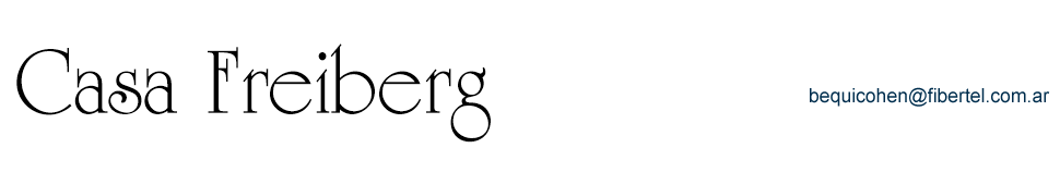 Casa Freiberg - Materiales para Pantallas