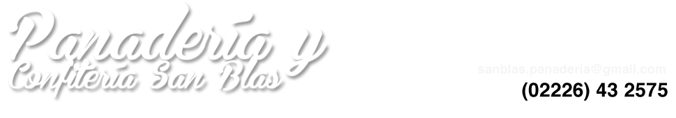 Panaderia y Confiteria San Blas Fundada en el Año 1958