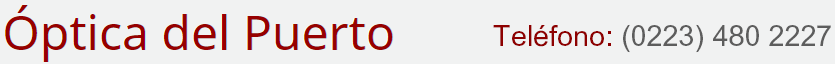 Optica Foto del Puerto
