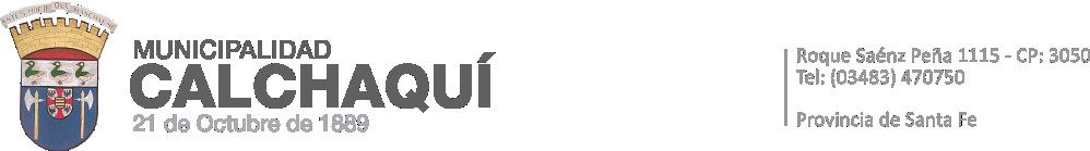 Municipalidad de Calchaqui