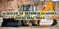 Alquiler de Retroexcavadora David Diaz Masa