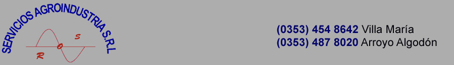 Servicios Agroindustria SRL