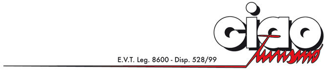 Ciao Turismo - Evt Legajo 8600 - Disp 528-99