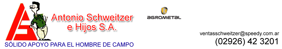 Schweitzer Antonio e Hijos SA Tractores y Maquinaria Agricola