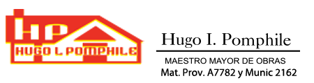 Hugo I Pomphile - Maestro Mayor de Obras Mat. Prov. A7782 Mun. 2162