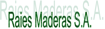Maderas Raies