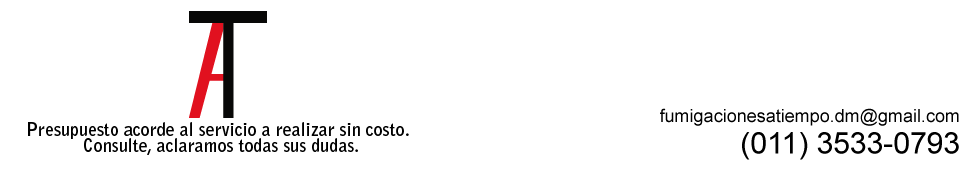 Fumigaciones a tiempo