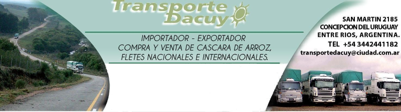 Transporte Dacuy - Fletes Nacionales e Internacionales