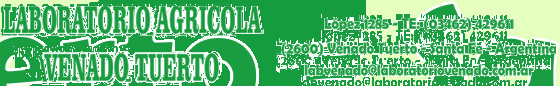 Laboratorio Agricola Venado Tuerto