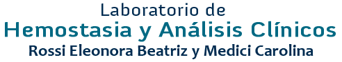 Laboratorio Analisis Clinicos Hemostasia - Dra Rossi - Dra Medici