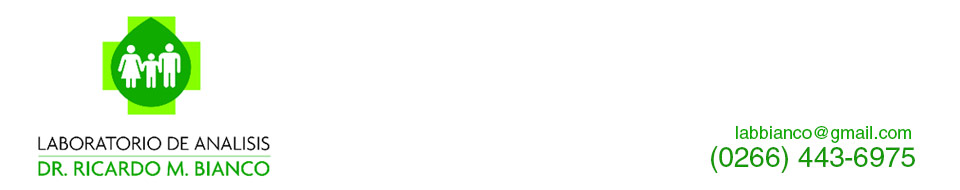 Laboratorio de Analisis Clinicos - Dr Ricardo M Bianco