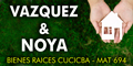 Vazquez & Noya - Bienes Raices Cucicba - Mat 694