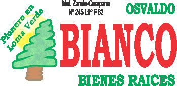 Inmobiliaria - Osvaldo Bianco Bienes Raices