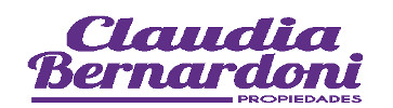 Claudia Bernardoni Propiedades