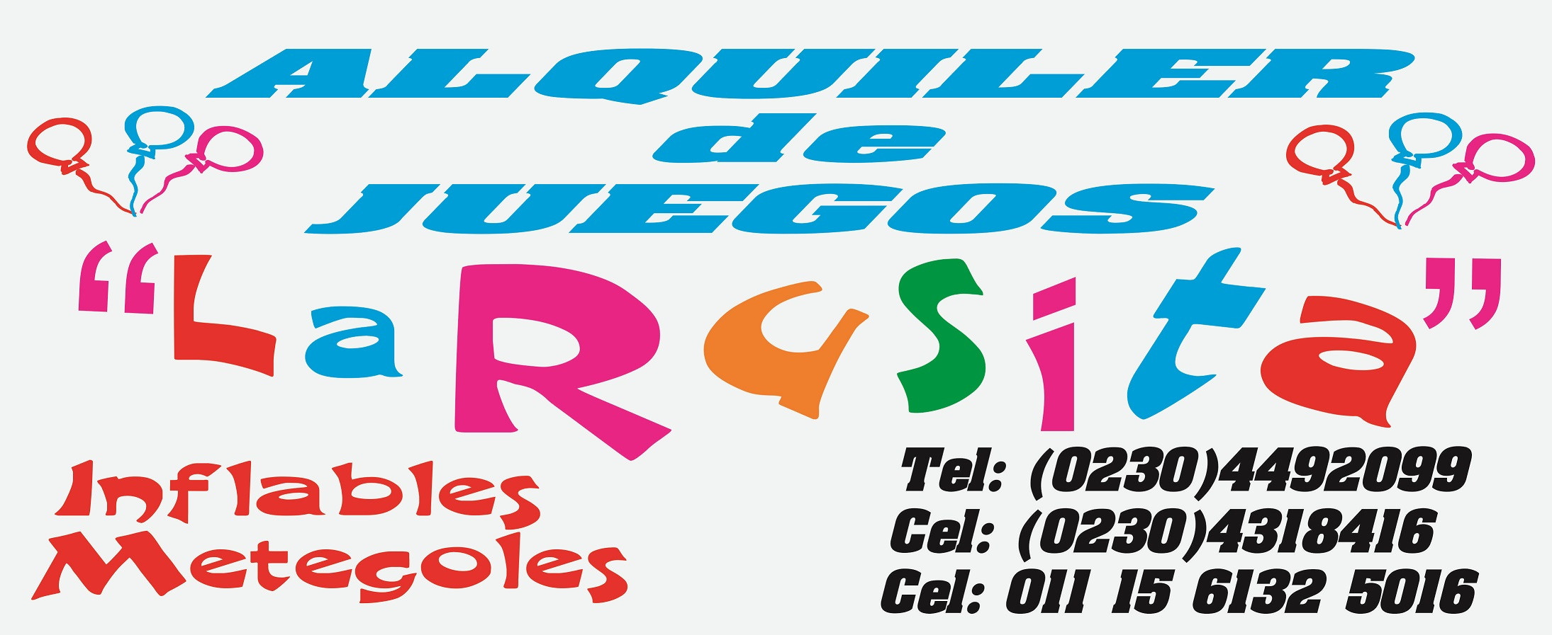 Alquiler de Juegos la Rusita