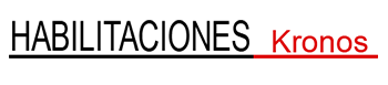 Habilitaciones Krono's