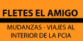 Fletes el Amigo - Mudanzas - Viajes al Interior de la Pcia