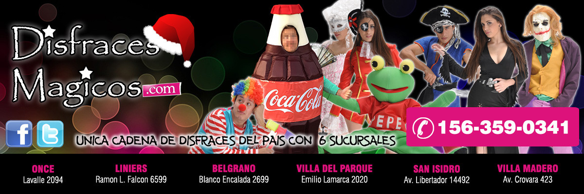 Disfraces Magicos Adultos y Niños