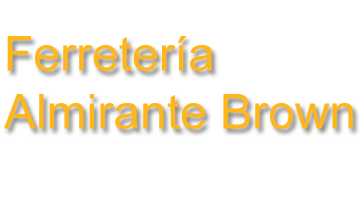 Ferreteria Alte Brown