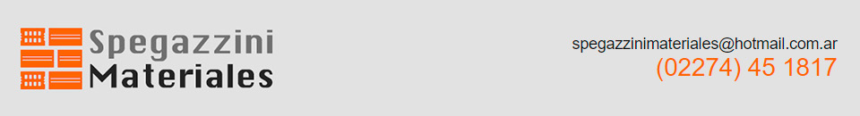 Spegazzini Materiales