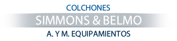 Colchones Simmons & Belmo - a y M Equipamientos
