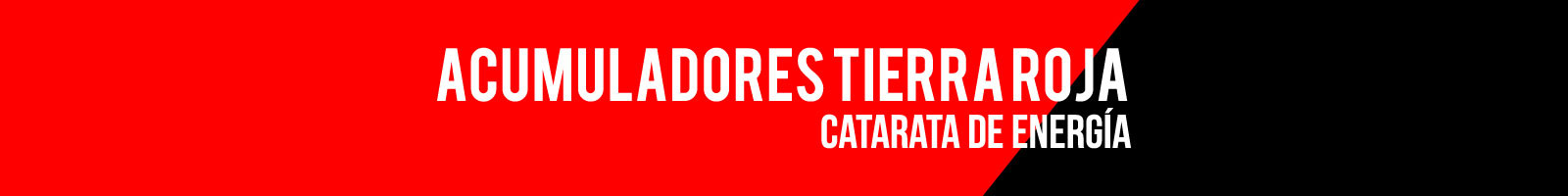Acumuladores Tierra Roja
