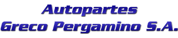 Autopartes Greco Pergamino SA
