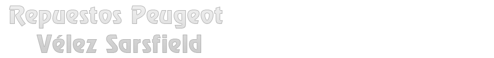 Repuestos Peugeot Velez Sarfield