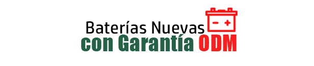 Baterias Nuevas Con Garantia Odm