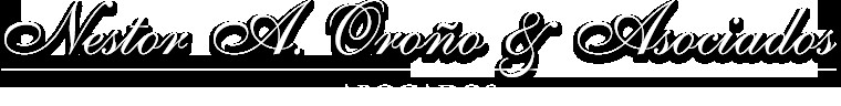 Oroño Nestor Antonio - Abogado