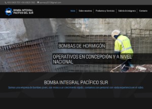 Bombas Para Hormigón Pacífico Sur - Santiago