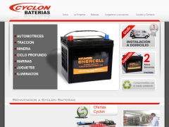 Cyclon Baterias