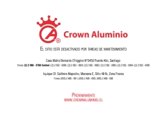 Crown Aluminio