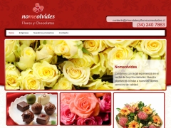 Chocolates y Flores Nomeolvides