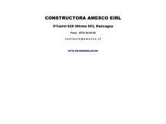 Constructora Amesco E.I.R.L.