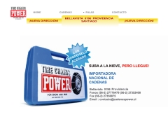Cadenas para la Nieve Power Chile