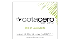 Cota-Cero Constructora