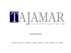 Constr Tajamar Ltda