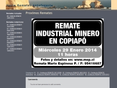 Casa de Remates Mario Espinosa Pizarro