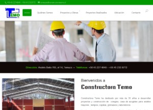 Constructora Temo Ltda. Proyectos y Construcción Establecimientos Educacionales
