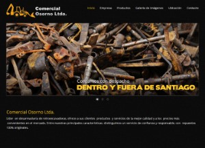 Desarmaduría de Retroexcavadoras Comercial Osorno