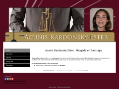 Ester Acunis Kardonsky Derecho Comercial