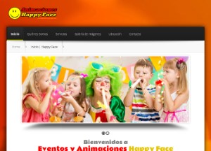 Eventos y Animaciones Happy Face