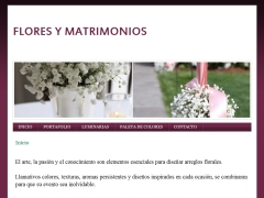 Flores Y Matrimonios