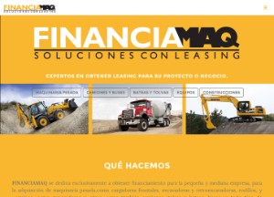 Financiamaq, Soluciones con Leasing