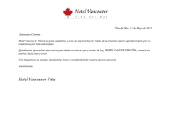 Hotel Vancouver Viña