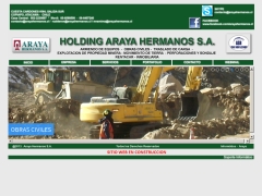 Arriendo de Equipos y Obras Civiles Araya Hermanos