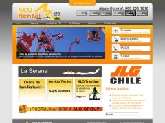 Arriendo de Maquinaria Alo Rental