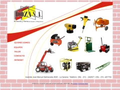 Arriendo De Maquinaria Para La Construcción Doza