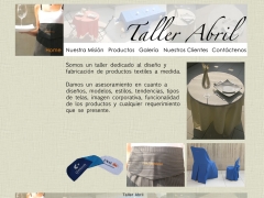 Abril Taller de Fundas y Mantelería